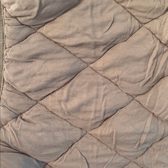Mono B Quilted Tan Vest - Picture 2 of 5